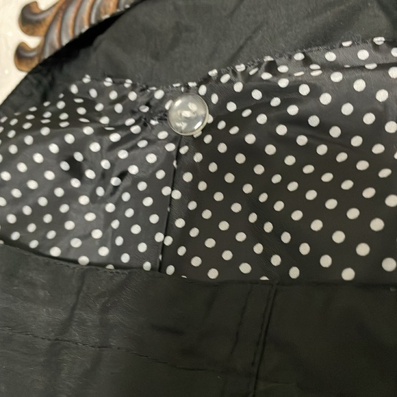 Women’s size medium black with polkadots totes jacket - Picture 13 of 15